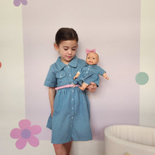 Load image into Gallery viewer, Matching Doll & Me - Vintage Denim Dress