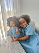 Load image into Gallery viewer, Matching Doll & Me - Vintage Denim Dress