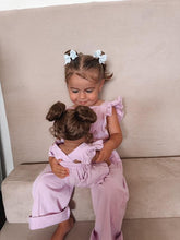 Load image into Gallery viewer, Matching Doll & Me Overalls - Lilac
