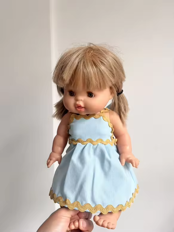blue cove doll dress