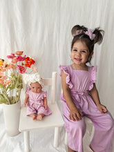 Load image into Gallery viewer, Matching Doll &amp; Me Overalls - Lilac
