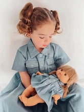 Load image into Gallery viewer, Matching Doll &amp; Me - Vintage Denim Dress
