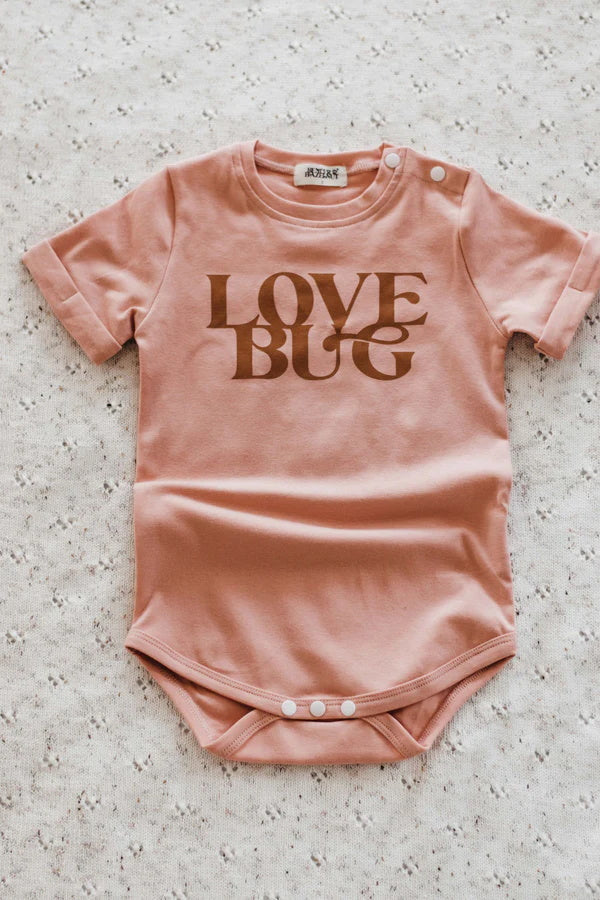 Rose Love Bug Bodysuit/Tee