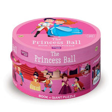Load image into Gallery viewer, Book and Giant Puzzle - The Princess Ball, 30 pcs
