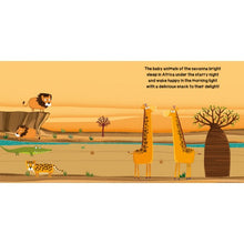 Load image into Gallery viewer, Book and Giant Puzzle - Animals of Africa, 30 pcs
