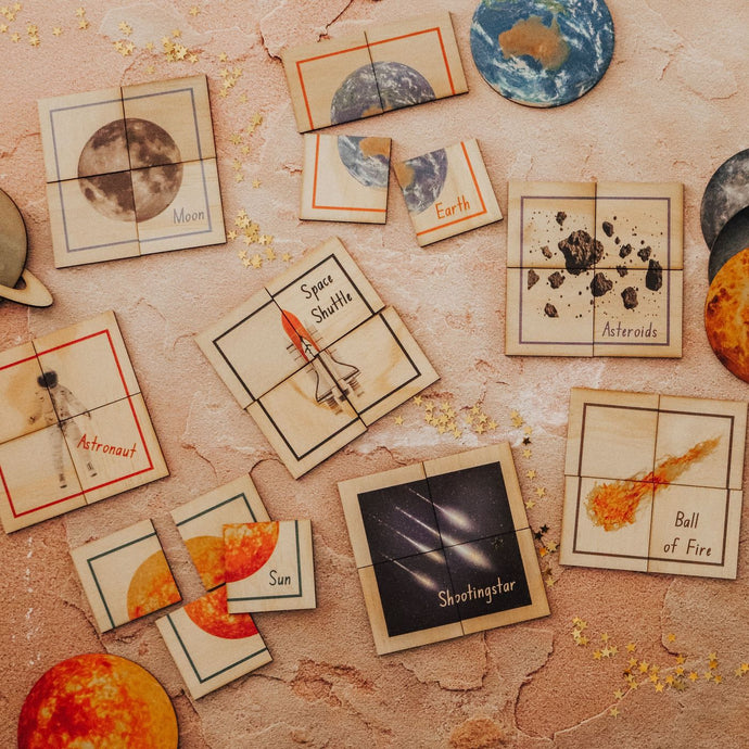 8 Piece Space Theme Puzzle